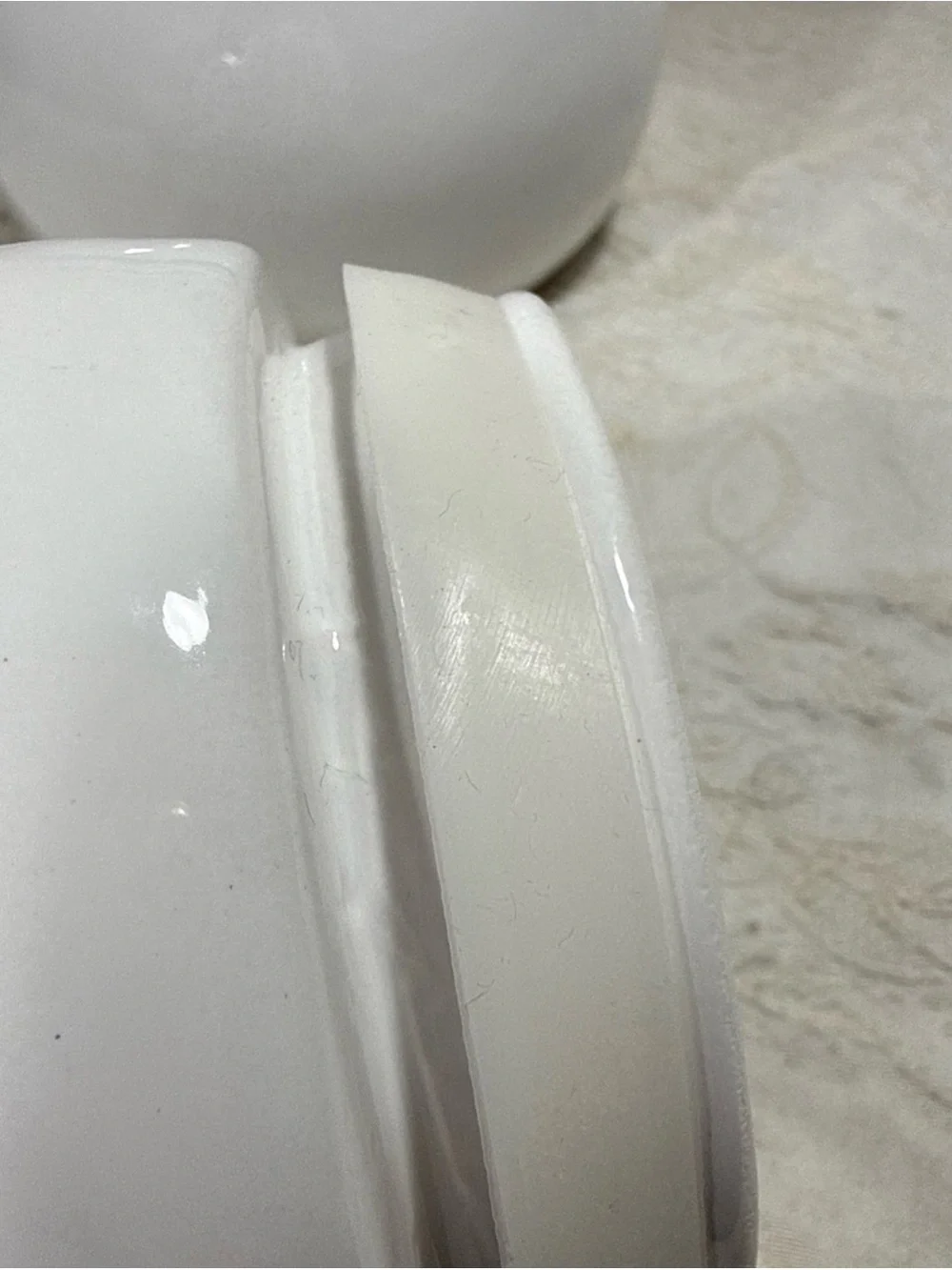 10” White Ceramic Snowman Cookie Jar with Lid Winter Christmas Holiday